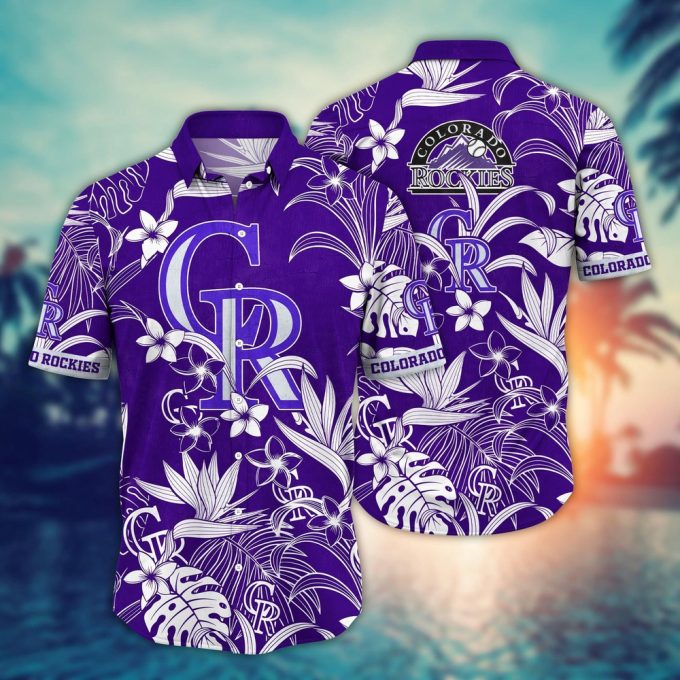 MLB Colorado Rockies Hawaiian Shirt: Perfect Summer Gift for Fans