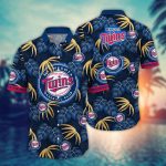 MLB Minnesota Twins Hawaiian Shirt: Floral Symphony Fan Gift