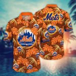 MLB New York Mets Hawaiian Shirt: Floral Symphony Fan Gift