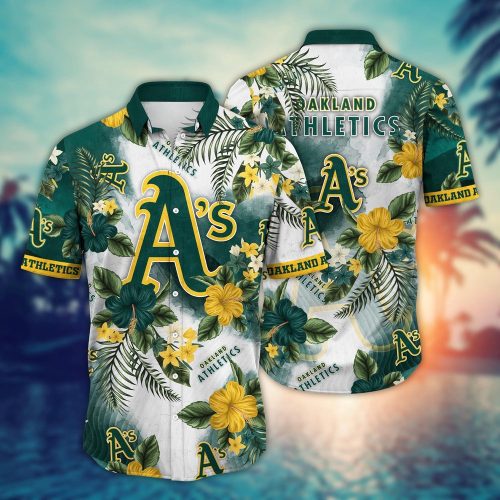 MLB Oakland Athletics Hawaiian Shirt - Perfect Gift for Fans