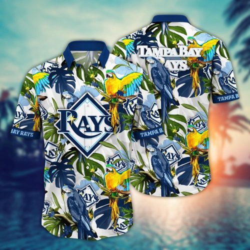 Tampa Bay Rays Hawaiian Shirt: Victory In Bloom Gift for Fans - MLB Merchandise