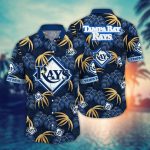MLB Tampa Bay Rays Hawaiian Shirt: Floral Symphony Fan Gift