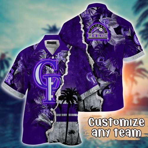 MLB Colorado Rockies Custom Hawaiian Shirt - Champion Chic Couture for Fans