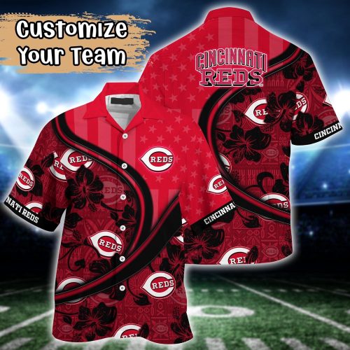 MLB Cincinnati Reds Custom Hawaiian Shirt Personalized Fan Gear