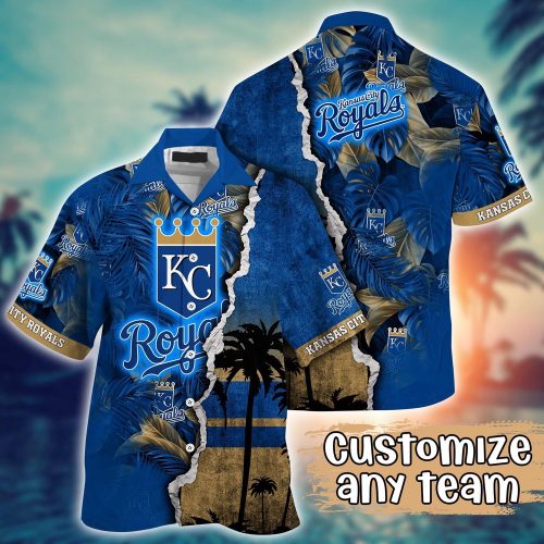 MLB Kansas City Royals Custom Hawaiian Shirt - Champion Chic Couture for Fans