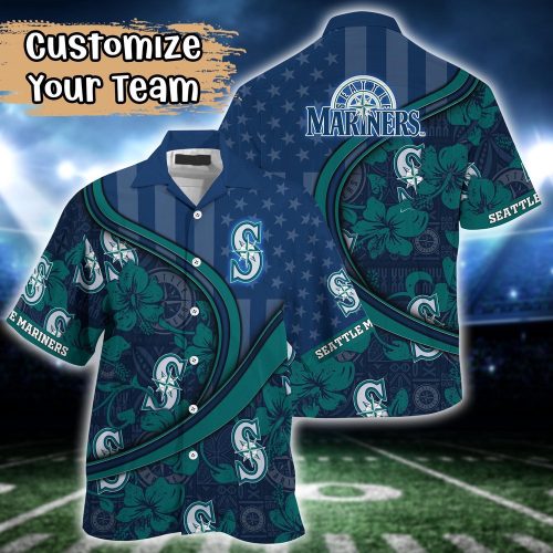 MLB Seattle Mariners Custom Hawaiian Shirt – Perfect for Fans!