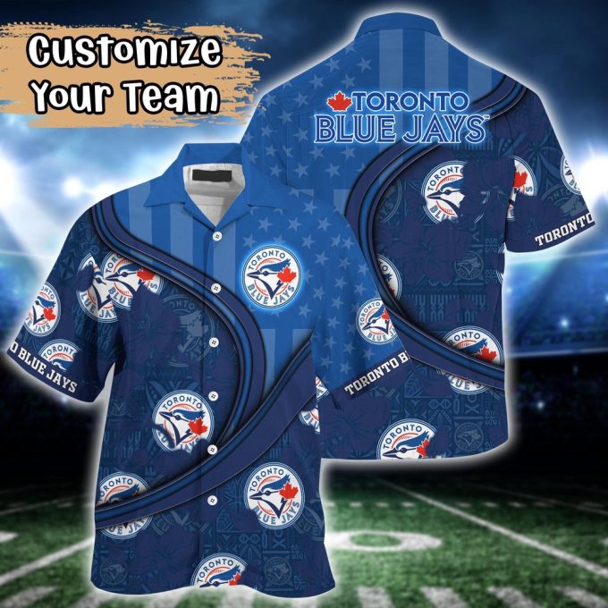 Toronto Blue Jays Custom Hawaiian Shirt – Perfect for MLB Fans!