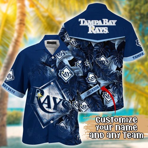 MLB Tampa Bay Rays Hawaiian Shirt: Customized Radiant Rhythms for Fans