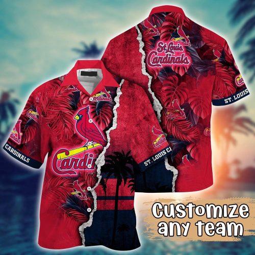 St Louis Cardinals Custom MLB Hawaiian Shirt - Champion Chic Couture for Fans