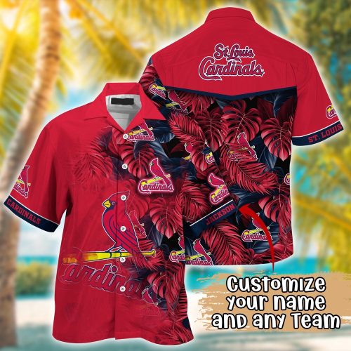 St Louis Cardinals Custom Hawaiian Shirt - Radiant Rhythms for MLB Fans