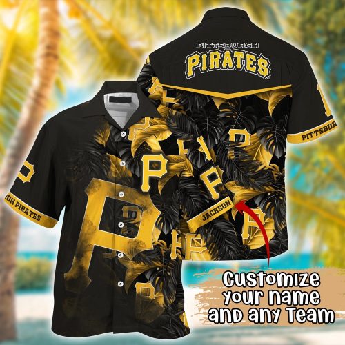 MLB Pittsburgh Pirates Custom Hawaiian Shirt: Radiant Rhythms for Fans