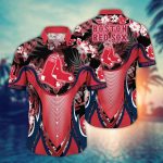 MLB Boston Red Sox Hawaiian Shirt: Grandstand Glamour for Fans
