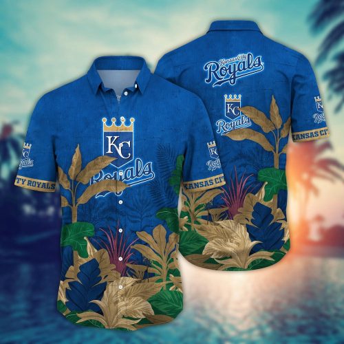 MLB Kansas City Royals Hawaiian Shirt – Fan Favorite Tropical Tree Pattern