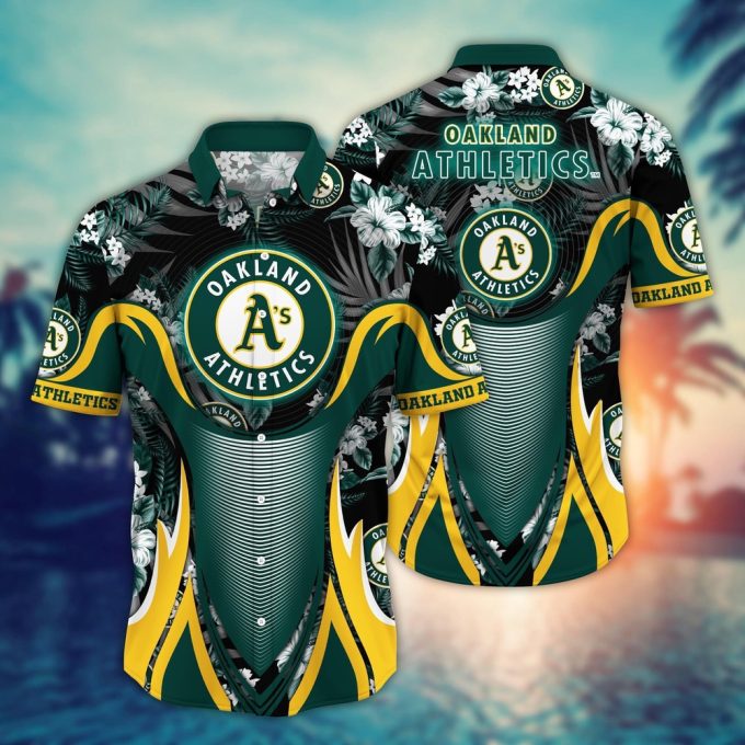 Oakland Athletics Hawaiian Shirt: Grandstand Glamour for MLB Fans