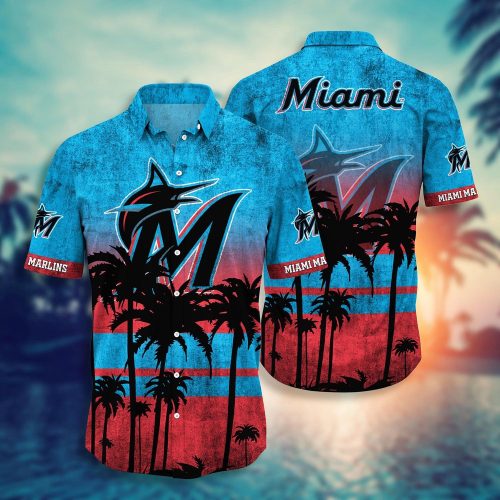 MLB Miami Marlins Hawaiian Shirt - Swing in Style for Fans