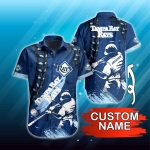 Custom MLB Tampa Bay Rays Hawaiian Shirt: Summer Symphony for Fans Custom MLB Tampa Bay Rays Hawaiian Shirt: Summer Symphony for Fans