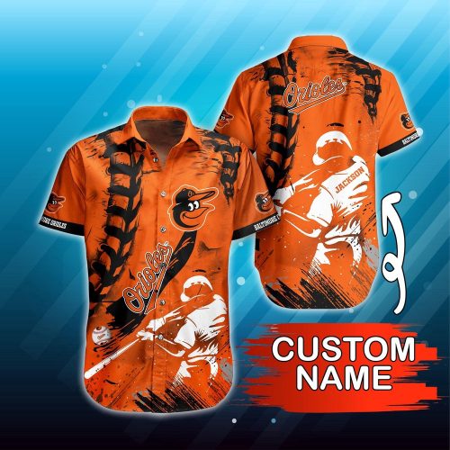 Custom MLB Baltimore Orioles Hawaiian Shirt: Summer Symphony for Fans