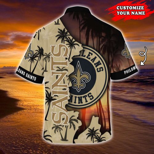 New Orleans Saints NFLCustomized Summer Hawaii Shirt For Sports Enthusiasts  Gift