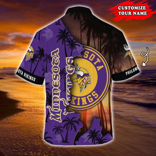 Minnesota Vikings NFLCustomized Summer Hawaii Shirt For Sports Enthusiasts  Gift