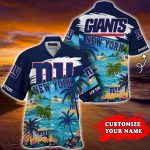 New York Giants NFLCustomized Summer Hawaii Shirt For Sports Fans  Gift