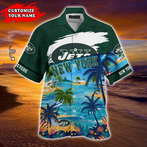 New York Jets NFLCustomized Summer Hawaii Shirt For Sports Fans  Gift
