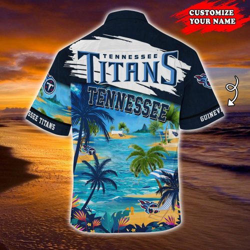 Tennessee Titans NFLCustomized Summer Hawaii Shirt For Sports Fans  Gift