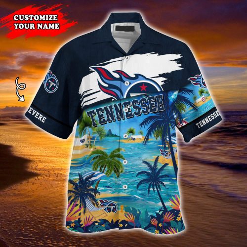 Tennessee Titans NFLCustomized Summer Hawaii Shirt For Sports Fans  Gift