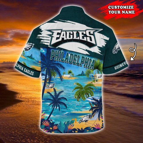 Philadelphia Eagles NFLCustomized Summer Hawaii Shirt For Sports Fans  Gift