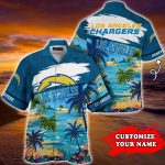Los Angeles Chargers NFLCustomized Summer Hawaii Shirt For Sports Fans  Gift