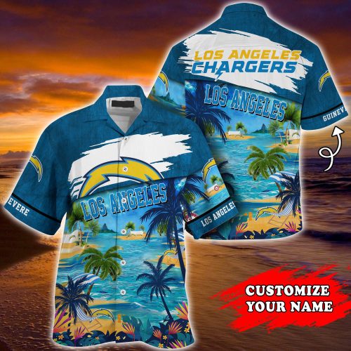Los Angeles Chargers NFLCustomized Summer Hawaii Shirt For Sports Fans  Gift