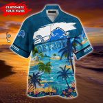 Detroit Lions NFLCustomized Summer Hawaii Shirt For Sports Fans  Gift