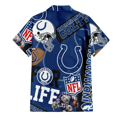 Indianapolis Colts Hawaiian Shirt Full Set 1