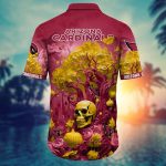 Arizona Cardinals  Skull Trending Hawaii Shirt New Arrivals Gift
