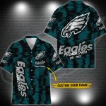 Philadelphia Eagles Hawaii Shirt Custom Your Name, Sport 3D Shirt, Gift For Fan EHIVGift
