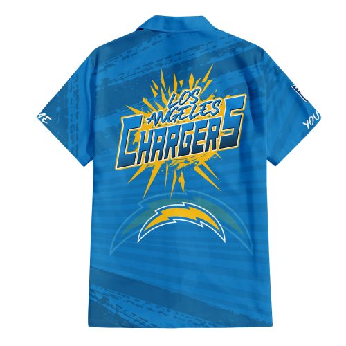 Los Angeles Chargers Hawaiian Shirt Full Set 2