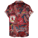 St Louis Cardinals Retro Logo Hawaiian Shirt – Perfect Gift for Men and Women