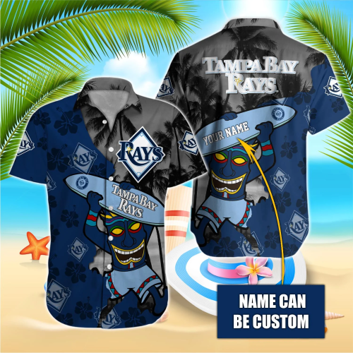 Tampa Bay Rays MLB Hawaiian Shirt - Custom Gift for Men and Women T-38175