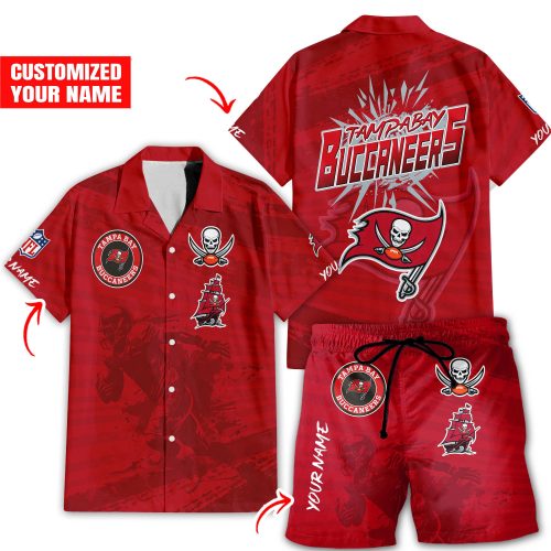 Tampa Bay Buccaneers Hawaiian Shirt Full Set 2