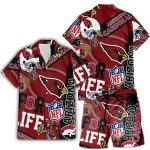 Arizona Cardinals Hawaiian Shirt Full Set 1