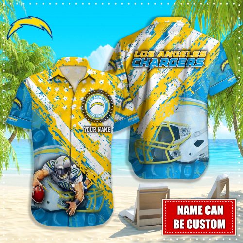 Los Angeles Chargers NFLHawaiian shirt custom Q48242