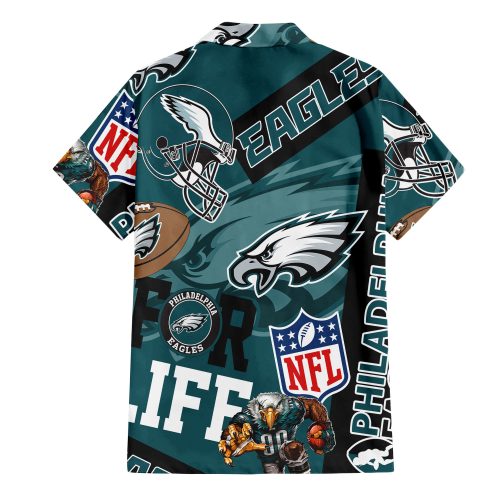 Philadelphia Eagles Hawaiian Shirt Full Set 1