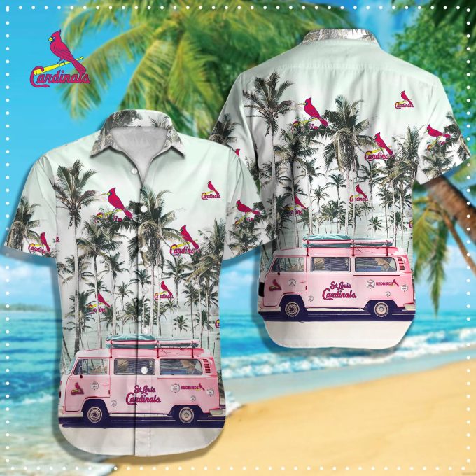 St Louis Cardinals MLB Hawaiian Shirt – Officially Licensed Fan Apparel