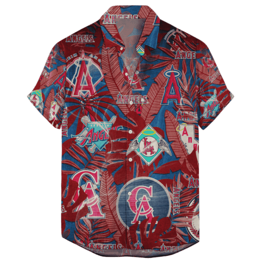 Los Angeles Angels Retro Logo Hawaiian Shirt – Perfect Gift for Men and Women Los Angeles Angels Retro Logo Hawaiian Shirt – Perfect Gift for Men and Women