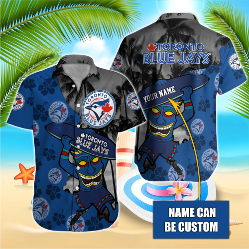 Toronto Blue Jays MLB Hawaiian Shirt - Custom Gift for Men and Women T-38175