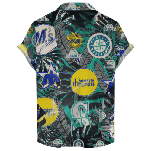 Seattle Mariners Retro Logo Hawaiian Shirt – Perfect Gift for Men and Women