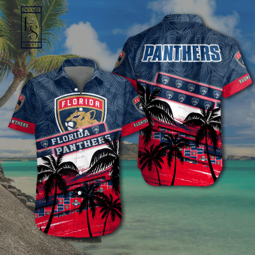 Official NHL Florida Panthers Hawaiian Shirt – Perfect Gift for Men and Women