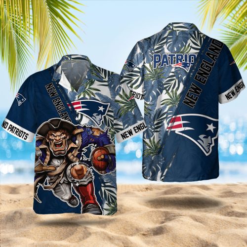 New England Patriots Summer Hawaiian Shirt