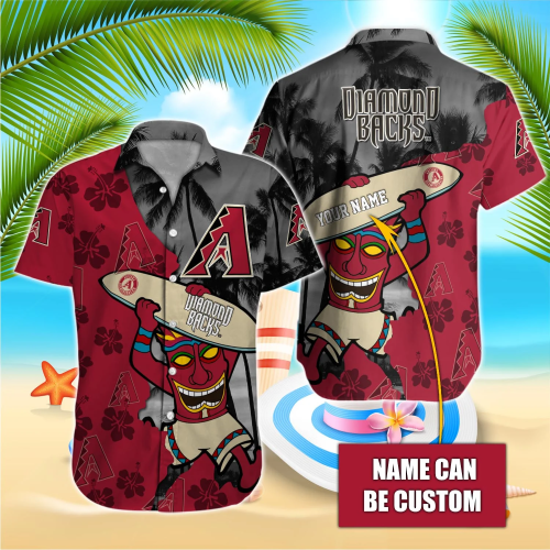 Arizona Diamondbacks MLB Hawaiian Shirt Custom Men Women Gift T-38175