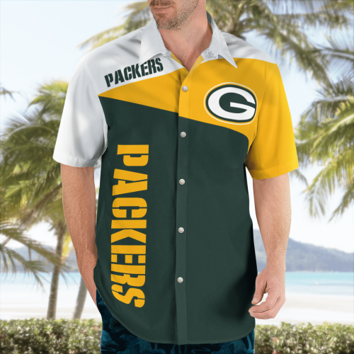 Green Bay Packers Hawaii Shirt Design New Summer For Fans
