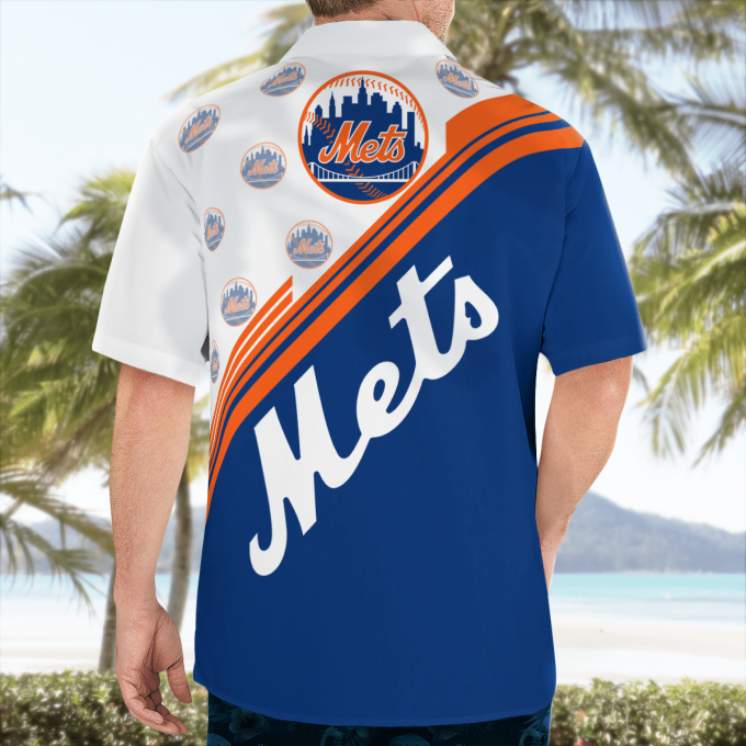 New York Mets Hawaiian Shirt – Stand Out in Paradise with MLB Team Gear